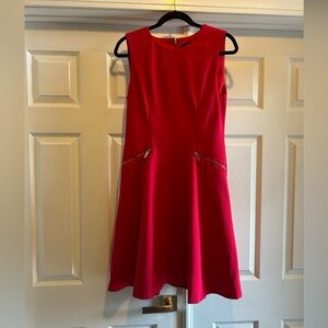 Tommy Hilfiger scuba crepe pocket A-line dress